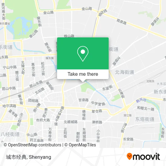 城市经典 map