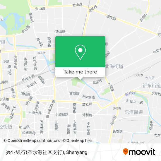 兴业银行(圣水源社区支行) map