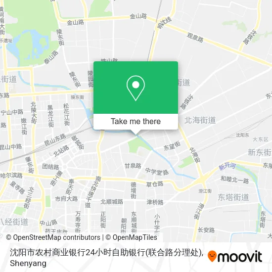 沈阳市农村商业银行24小时自助银行(联合路分理处) map
