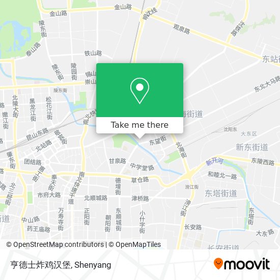 亨德士炸鸡汉堡 map