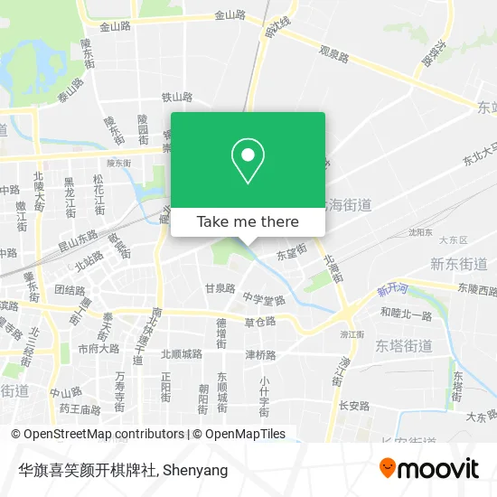 华旗喜笑颜开棋牌社 map
