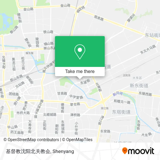 基督教沈阳北关教会 map