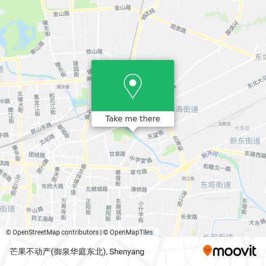 芒果不动产(御泉华庭东北) map