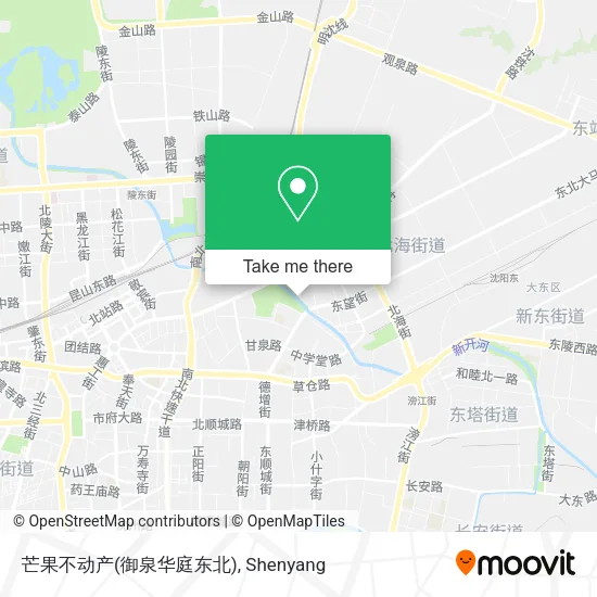芒果不动产(御泉华庭东北) map