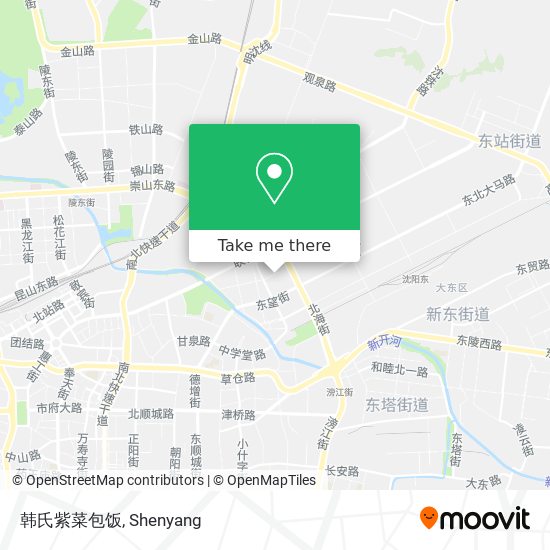 韩氏紫菜包饭 map