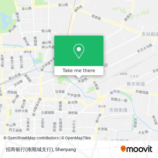招商银行(南顺城支行) map
