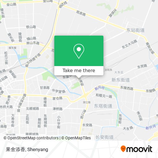 果舍添香 map