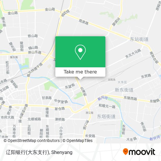 辽阳银行(大东支行) map