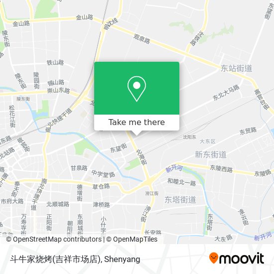 斗牛家烧烤(吉祥市场店) map