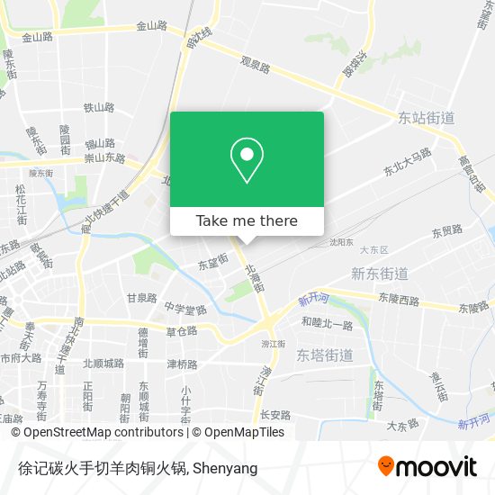 徐记碳火手切羊肉铜火锅 map