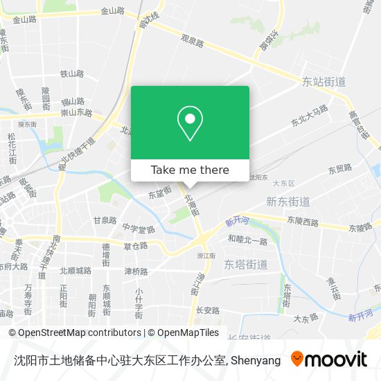 沈阳市土地储备中心驻大东区工作办公室 map