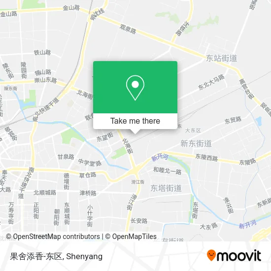 果舍添香-东区 map