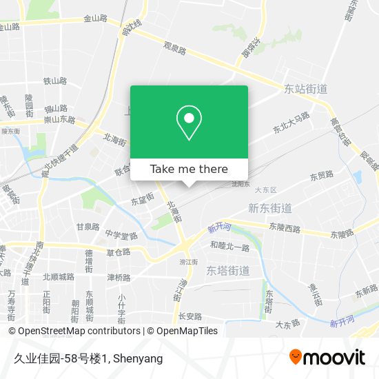 久业佳园-58号楼1 map