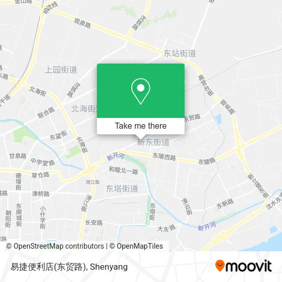 易捷便利店(东贸路) map