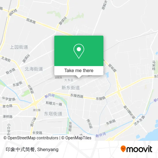 印象中式简餐 map
