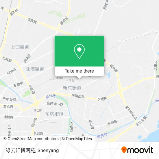 绿云汇博网苑 map