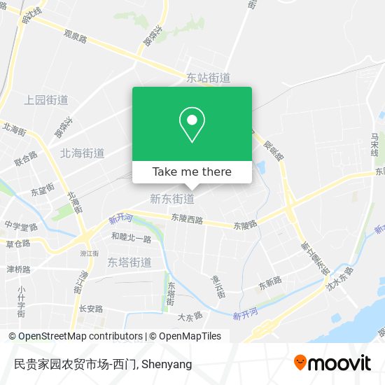 民贵家园农贸市场-西门 map