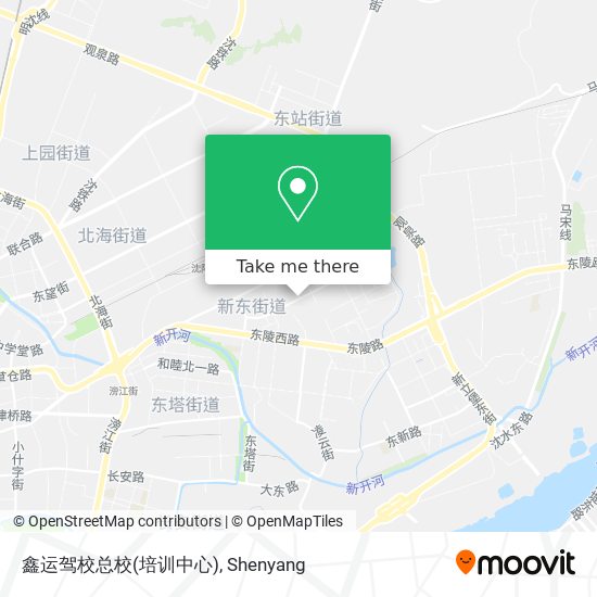鑫运驾校总校(培训中心) map