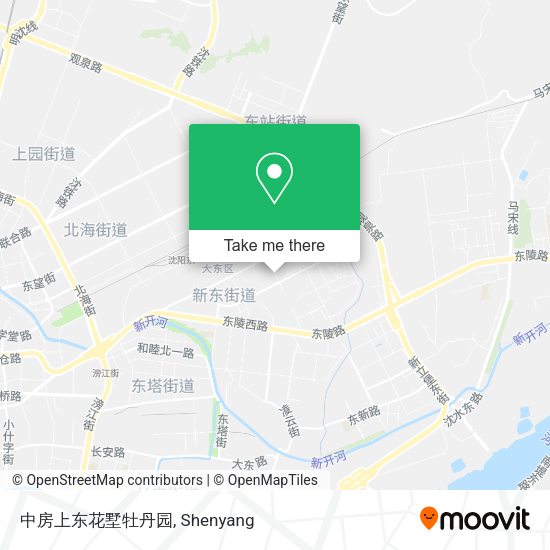 中房上东花墅牡丹园 map