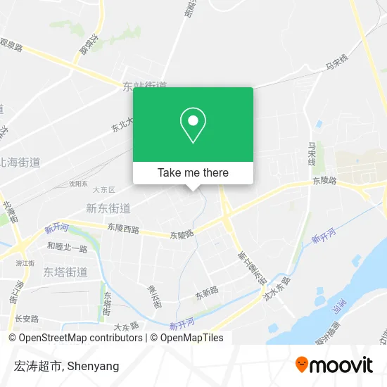 宏涛超市 map