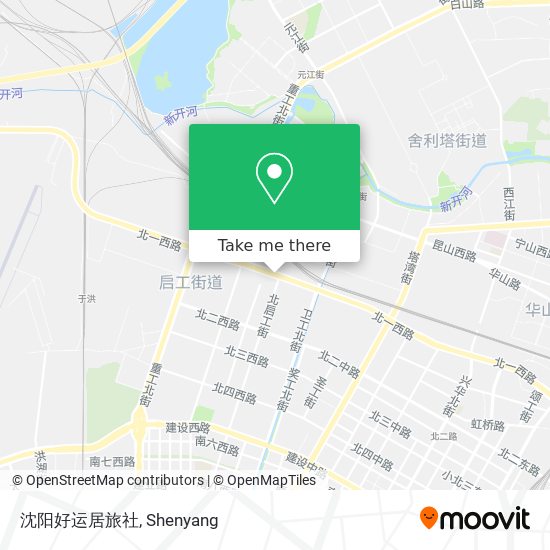 沈阳好运居旅社 map