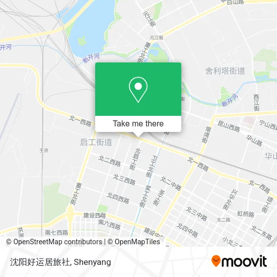 沈阳好运居旅社 map