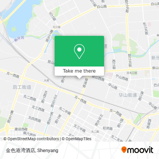 金色港湾酒店 map