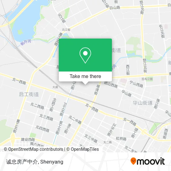 诚忠房产中介 map