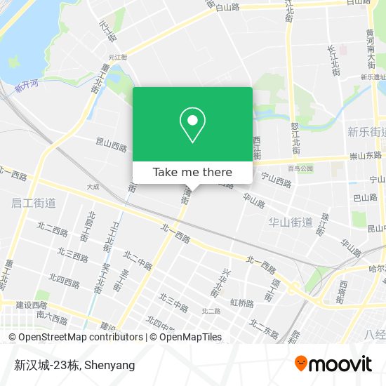 新汉城-23栋 map
