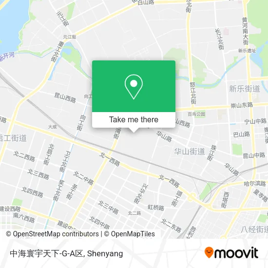 中海寰宇天下-G-A区 map