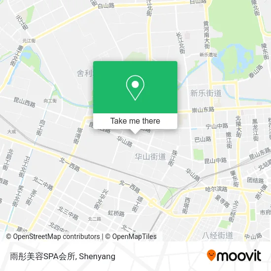 雨彤美容SPA会所 map