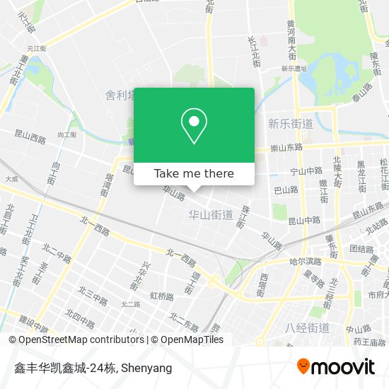 鑫丰华凯鑫城-24栋 map