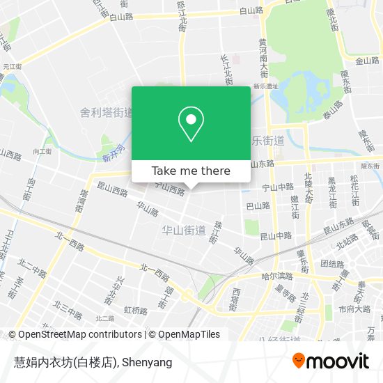 慧娟内衣坊(白楼店) map