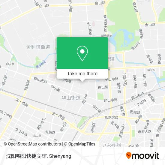 沈阳鸣阳快捷宾馆 map