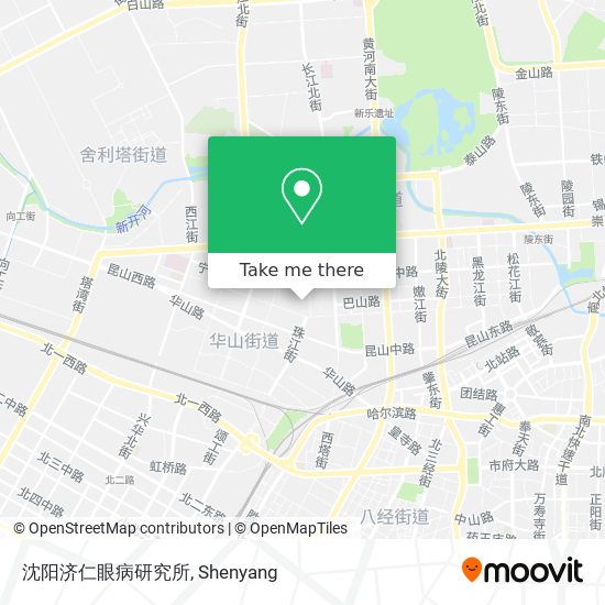 沈阳济仁眼病研究所 map