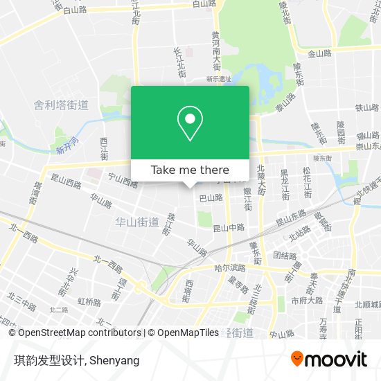 琪韵发型设计 map