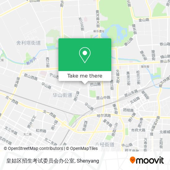 皇姑区招生考试委员会办公室 map