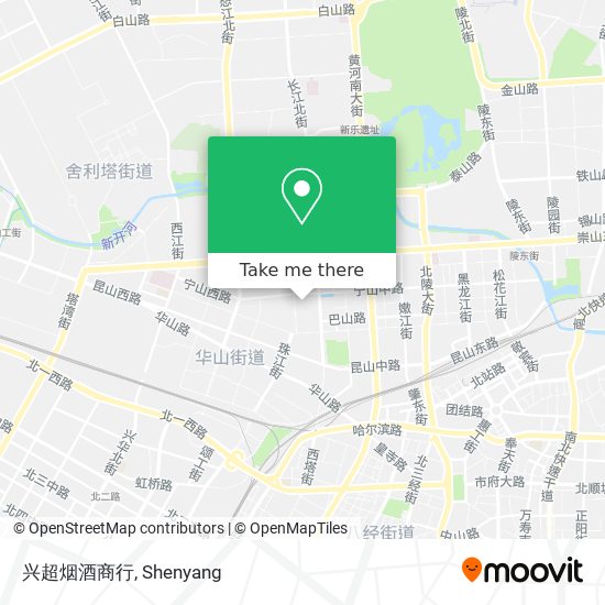 兴超烟酒商行 map