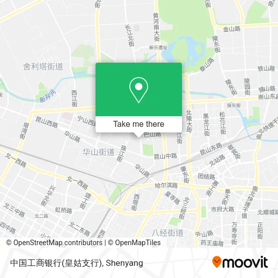 中国工商银行(皇姑支行) map