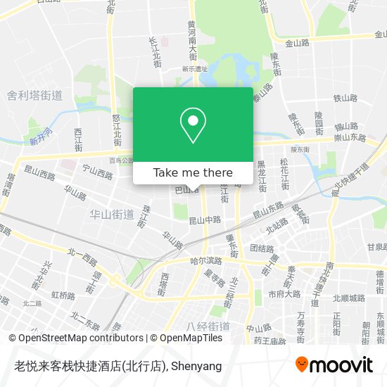 老悦来客栈快捷酒店(北行店) map