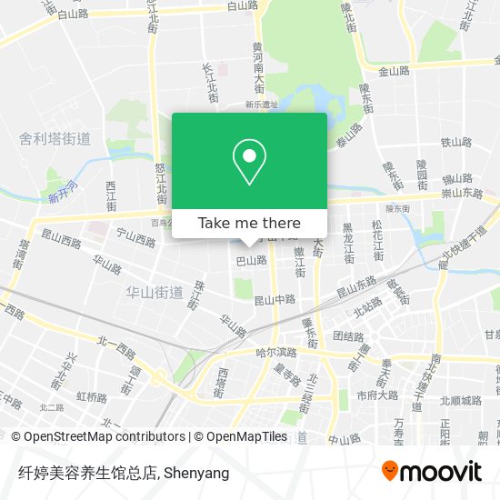 纤婷美容养生馆总店 map