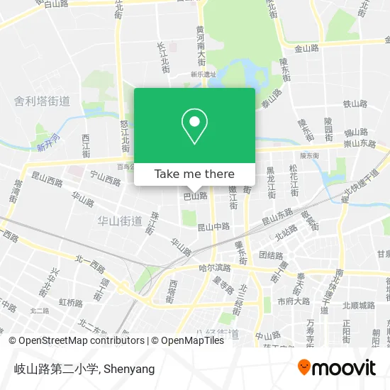 岐山路第二小学 map