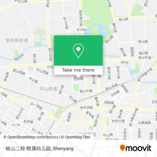 岐山二校-附属幼儿园 map