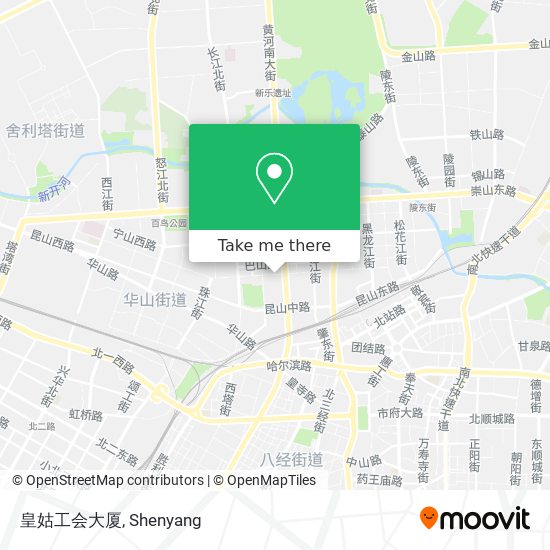 皇姑工会大厦 map