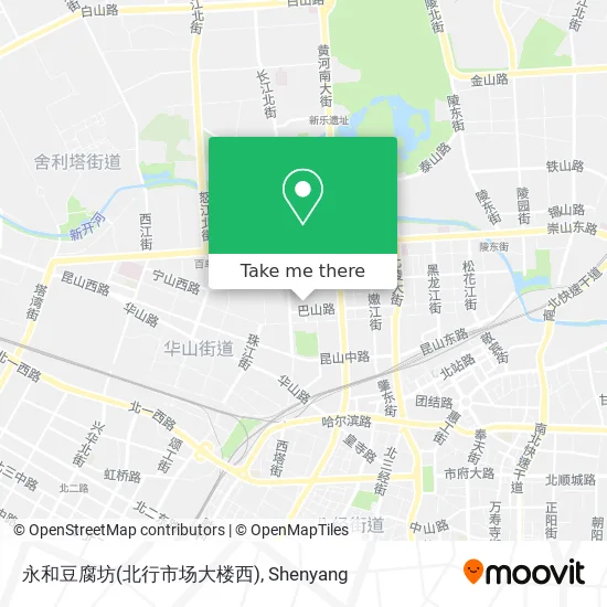 永和豆腐坊(北行市场大楼西) map