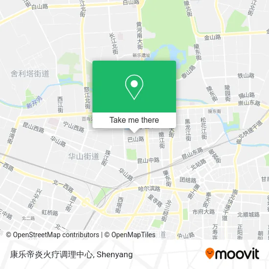 康乐帝炎火疗调理中心 map