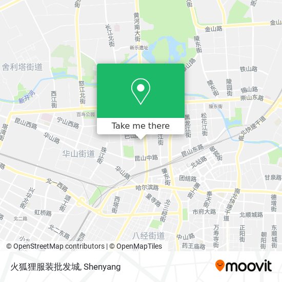 火狐狸服装批发城 map
