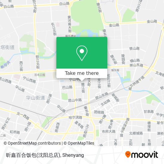 昕鑫百合饭包(沈阳总店) map