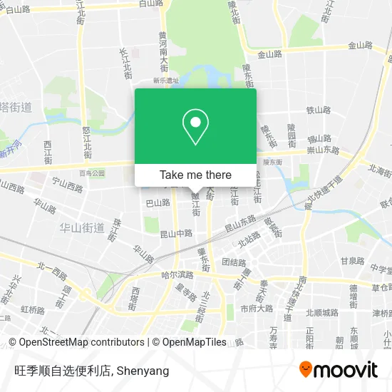 旺季顺自选便利店 map