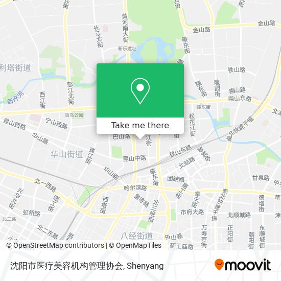 沈阳市医疗美容机构管理协会 map